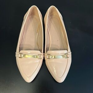 Blush pink ASOS flats